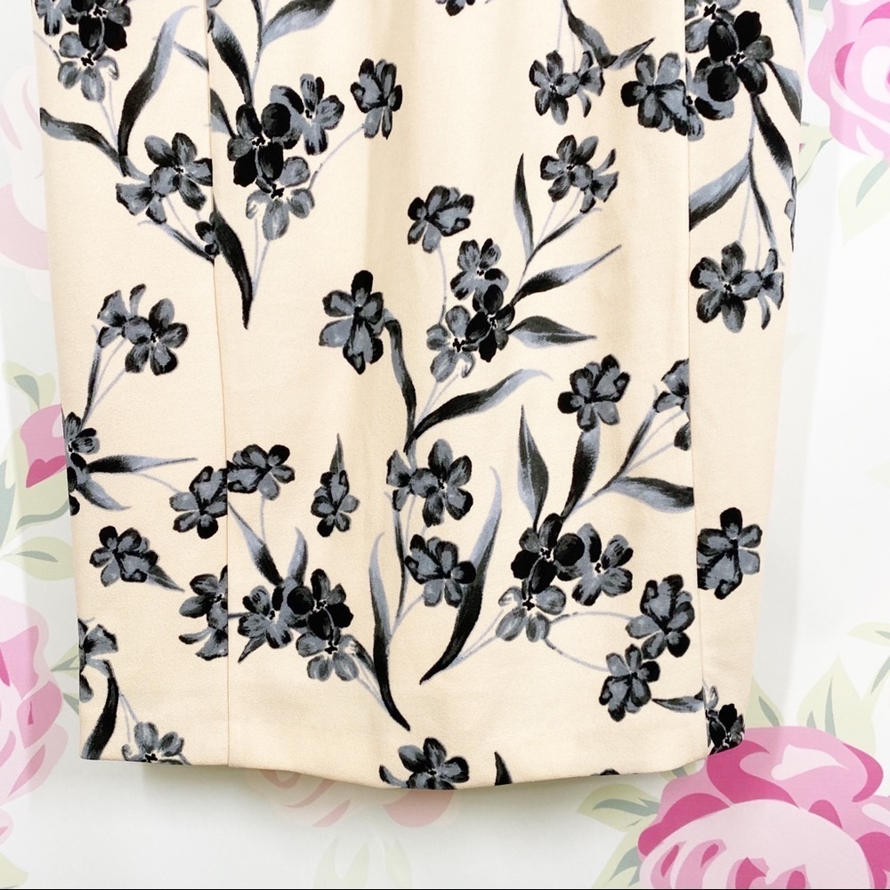 NEW Calvin Klein Floral Sheath Sleeveless Dress 8 - Picture 5 of 13